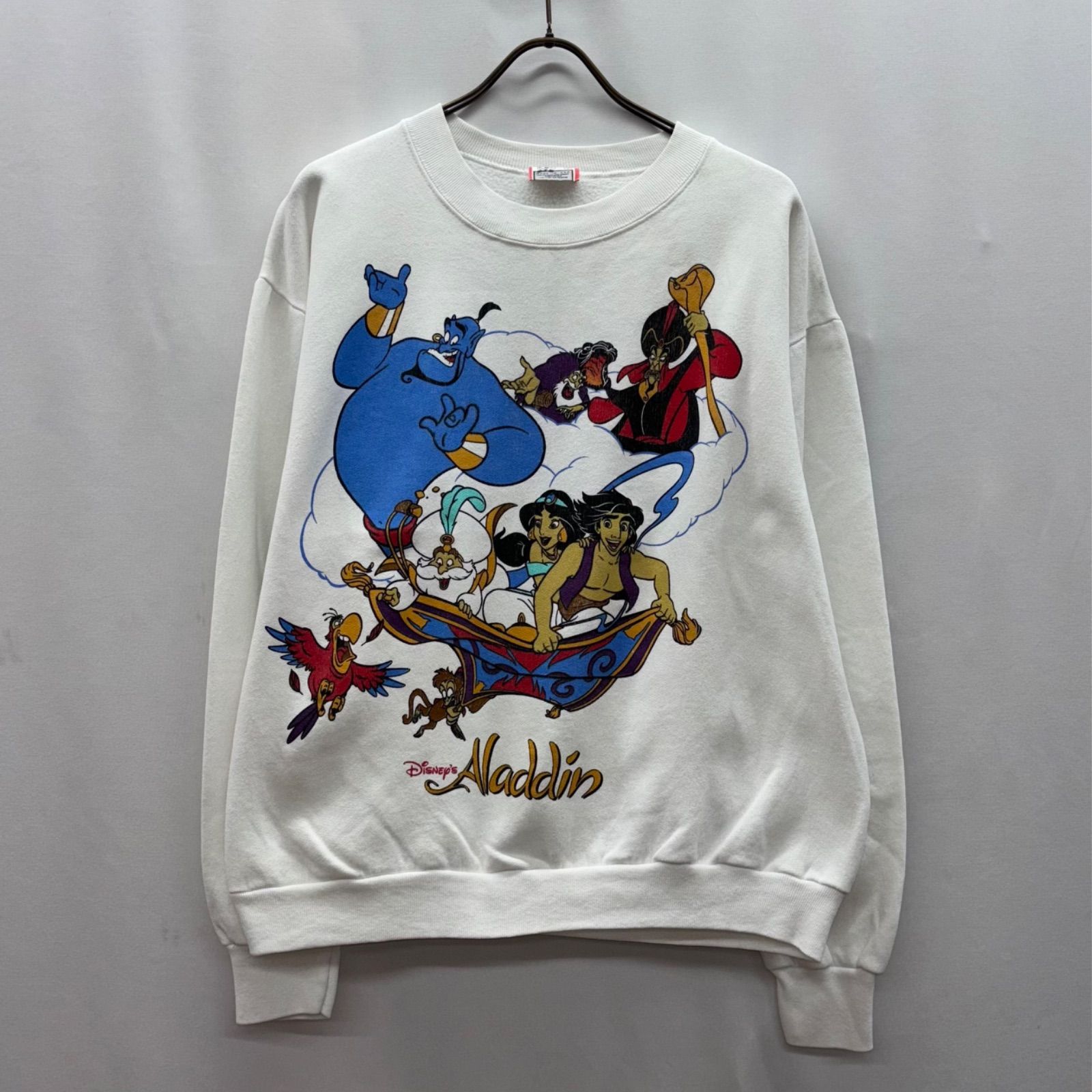 90'S DISNEY DESIGNS ALADDIN アラジン キャラクタースウェット