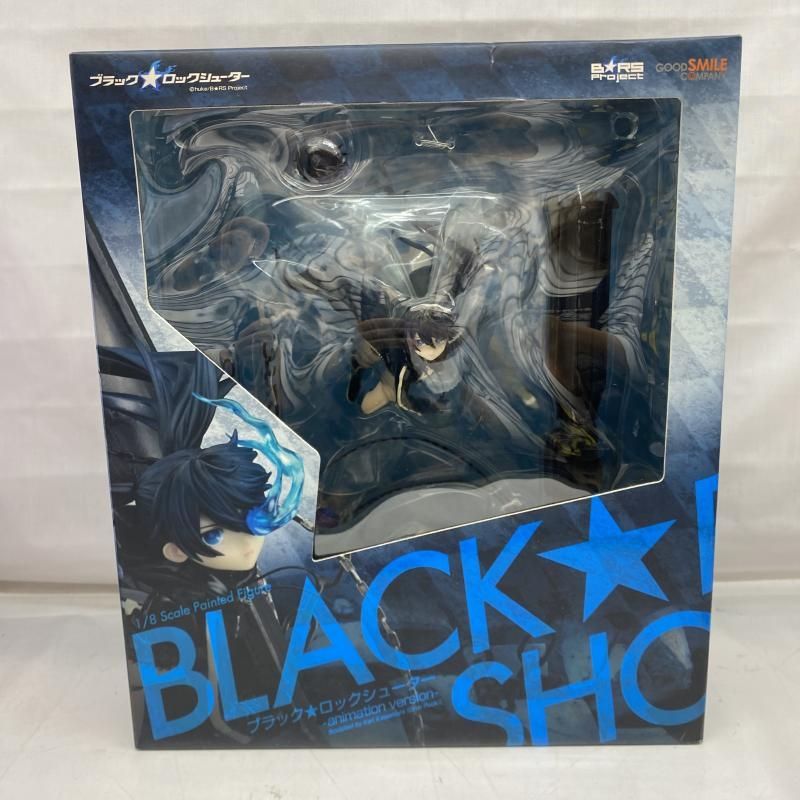 【送料無料，大得価】 【中古】開封・箱イタミ)ﾌﾞﾗｯｸ★ﾛｯｸｼｭｰﾀｰ ｱﾆﾒｰｼｮﾝver 1/8[22] その他