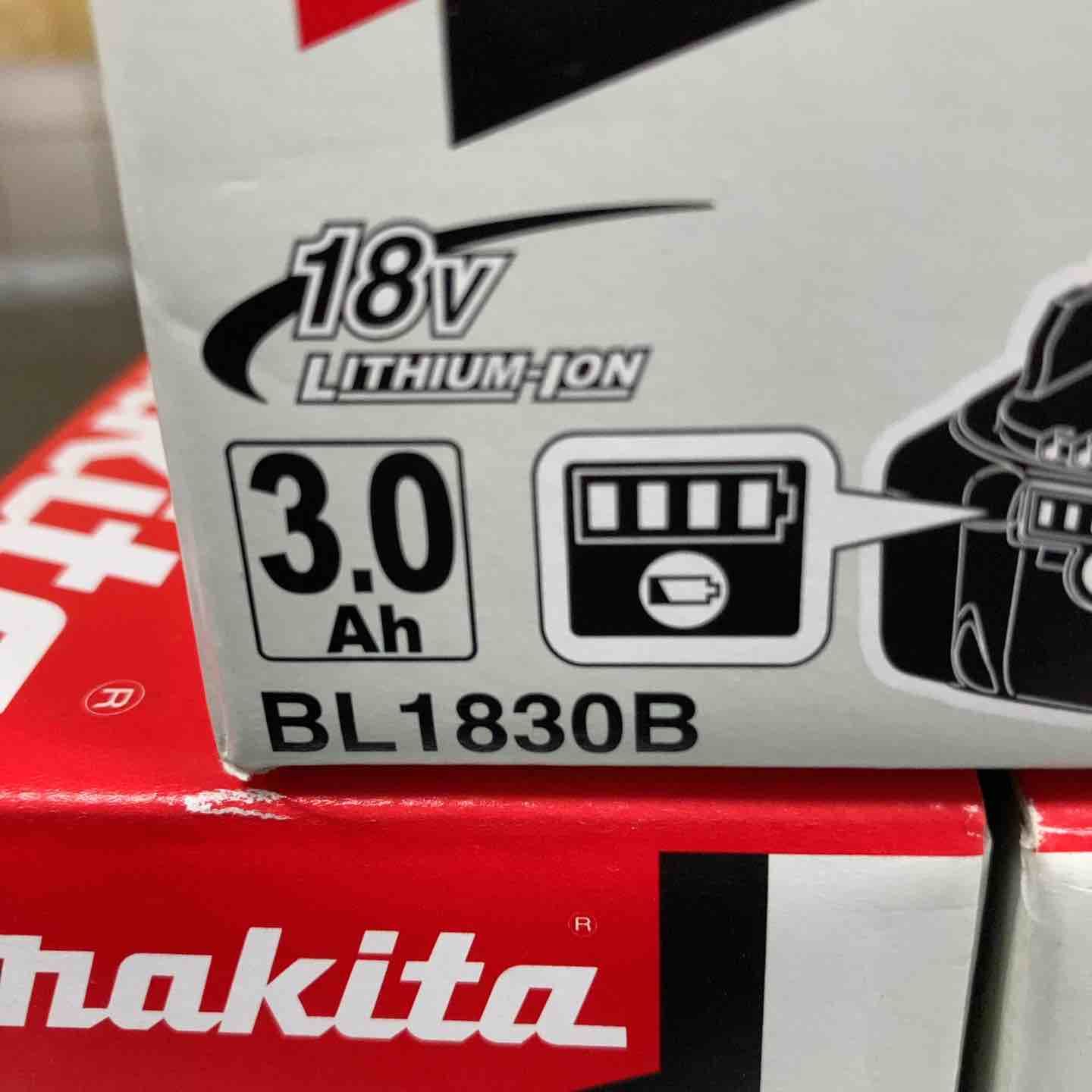マキタ makita リチウムイオンバッテリー 18V|3.0Ah BL1830B 3個セット 川崎店