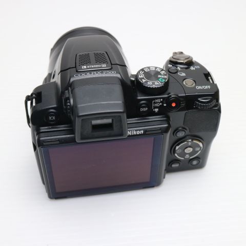 超美品 COOLPIX P500 ブラック 即日発送 デジカメ Nikon