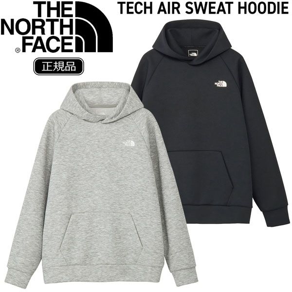 25-26 ノースフェイス テックエアスエットフーディ THE NORTH FACE TECH AIR SWEAT HOODIE 防風スエット ハイブリッドモデル ドライタッチ ストレッチ ミッドレイヤー