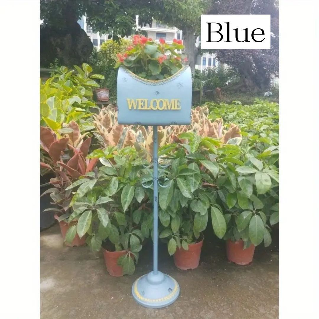 郵便受け風 フラワースタンド