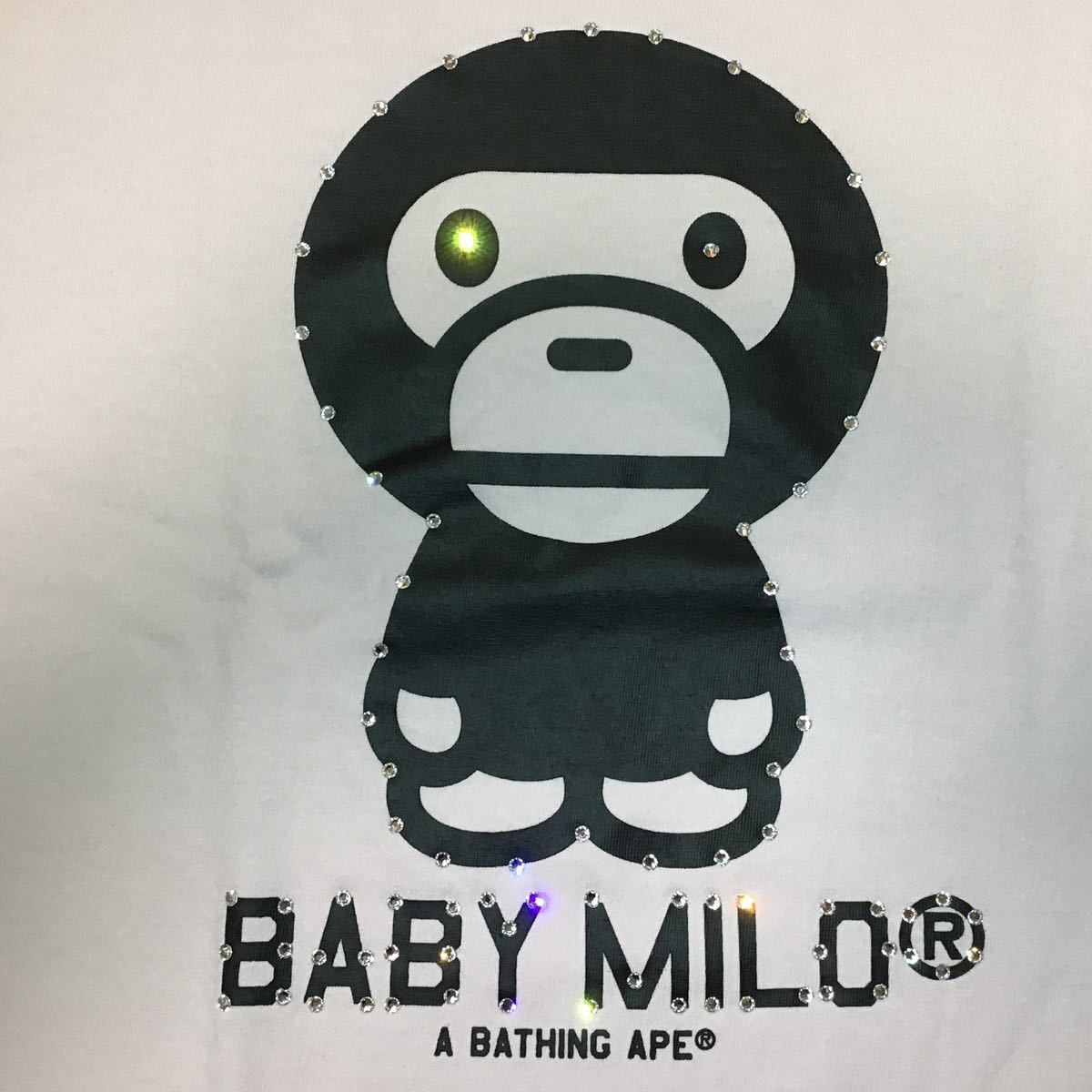 スワロフスキー マイロ Tシャツ Pink BAPE milo ベイプ ape - メルカリ