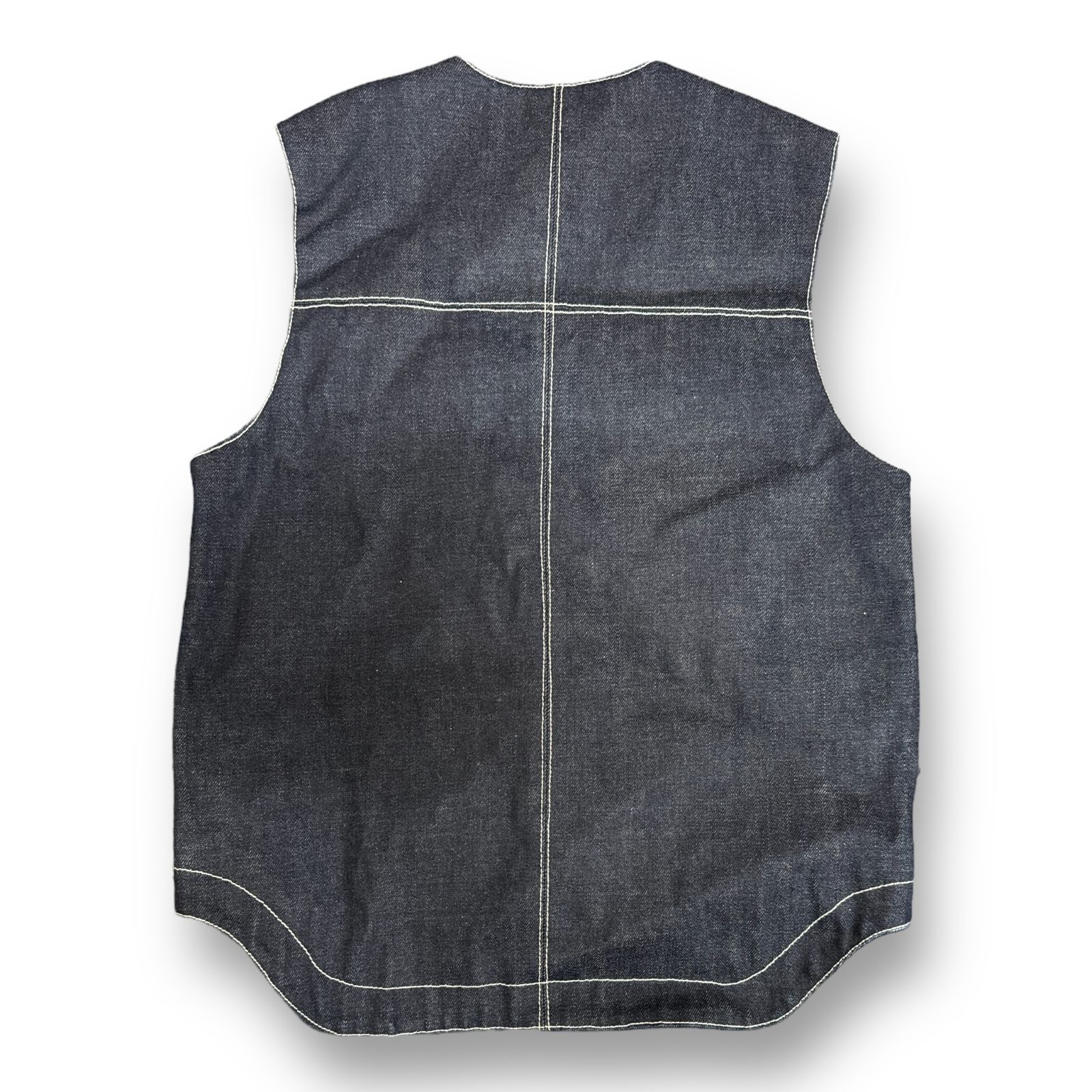 NEIGHBORHOOD V-1D.AUD / C-VEST デニム ベスト ネイバーフッド