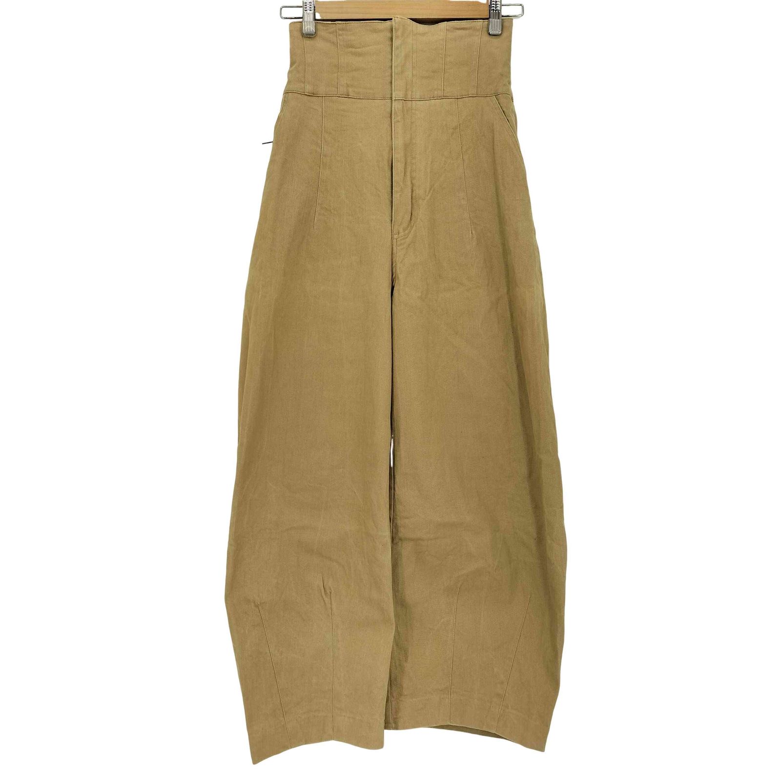 knuth marf レースアップパンツ/brack クヌースマーフ Knuth Marf high waist lace up pants ハイ