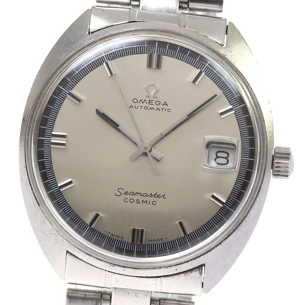オメガ OMEGA シーマスターコスミック デイト 自動巻き メンズ_