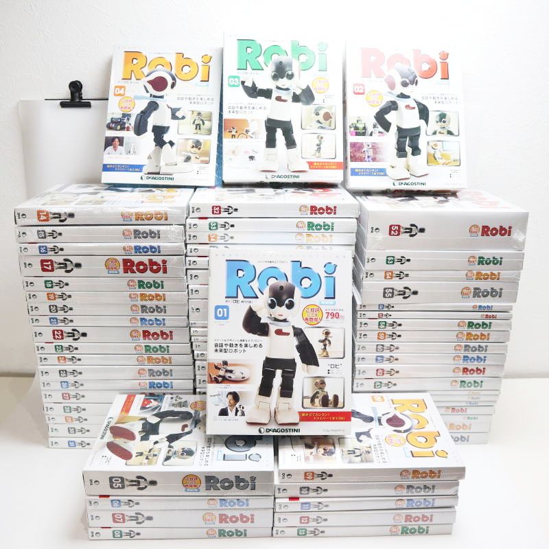 M06-s064 未開封 デアゴスティーニ 週刊Robi ロビ 再刊行版 全70巻セット M06-s064 未開封 デアゴスティーニ 週刊Robi ロビ 再刊行版 全70