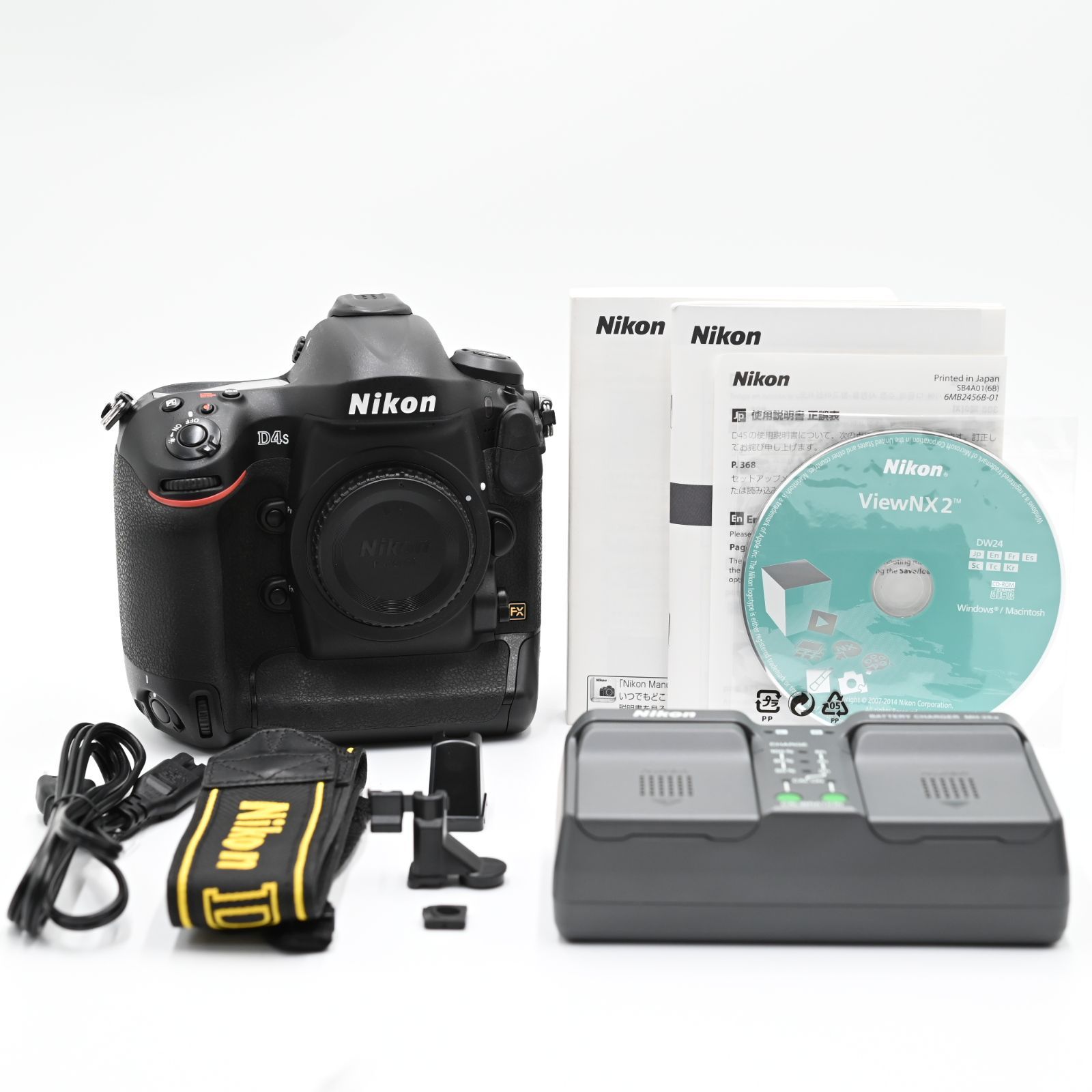 新品級】ショット数3893枚 Nikon ニコン デジタル一眼レフカメラ D4S