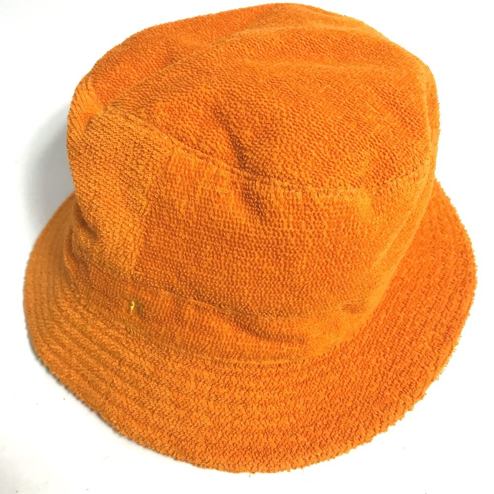 エルメス　パイル　ハット HERMES エルメス ハット パイル Hロゴ コットン - メルカリ