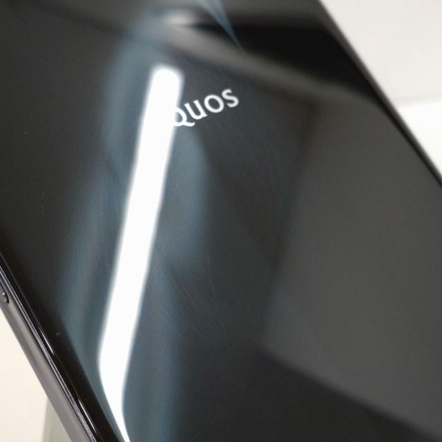 AQUOS zero6 SHG04 au ブラック 送料無料 即決 本体 n09626 - アーク