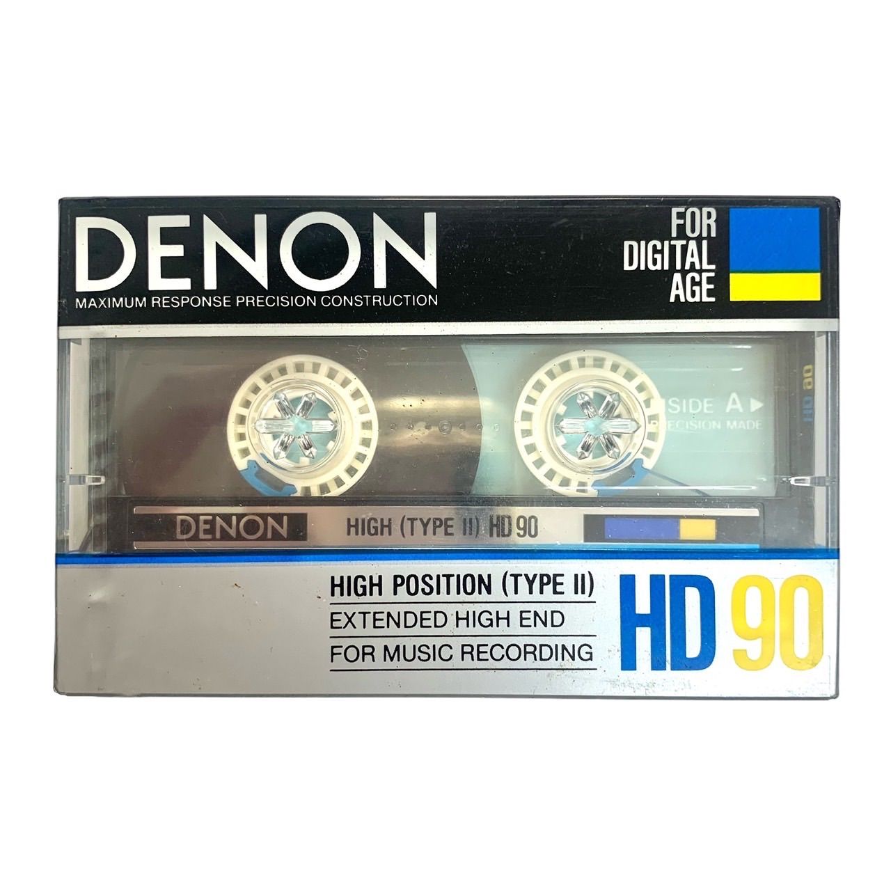 未使用 DENON HD-X 80 ハイポジ タイプⅡ カセットテープ 2個 未使用 DENON HD-X 80 ハイポジ タイプⅡ カセットテープ 2個