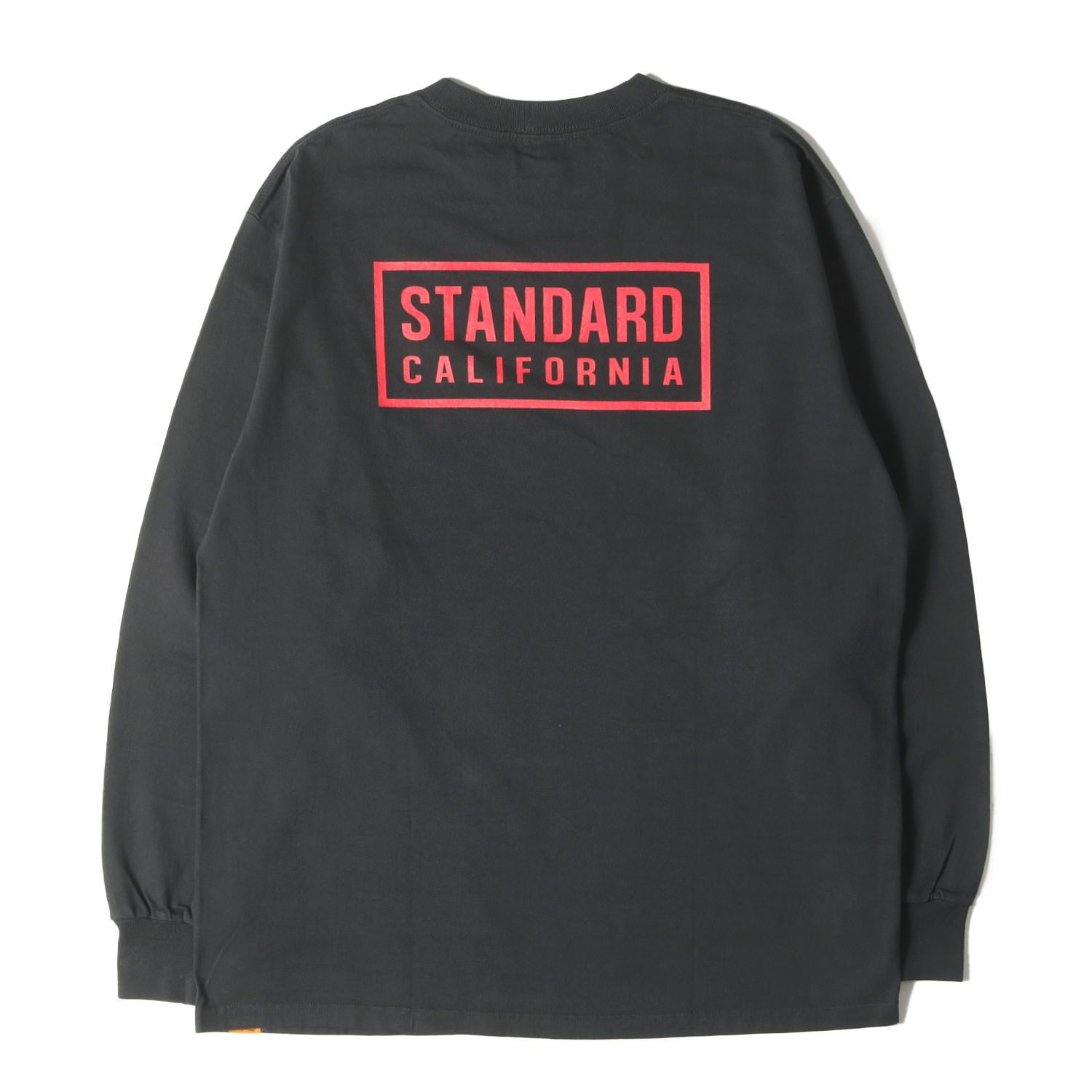 STANDARDCALIFORNIA BOX LOGO LS ブラック L STANDARD