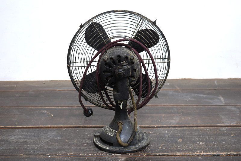 蔵A4164 昭和レトロ 川北電気製作所 扇風機 ジャンク品