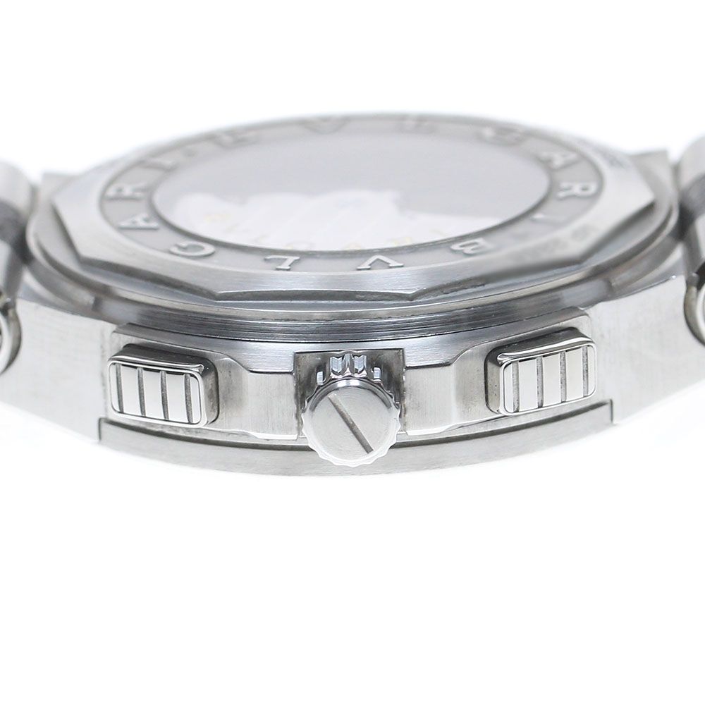 ブルガリ BVLGARI DG42SCH ディアゴノ カリブロ303 クロノグラフ 自動  