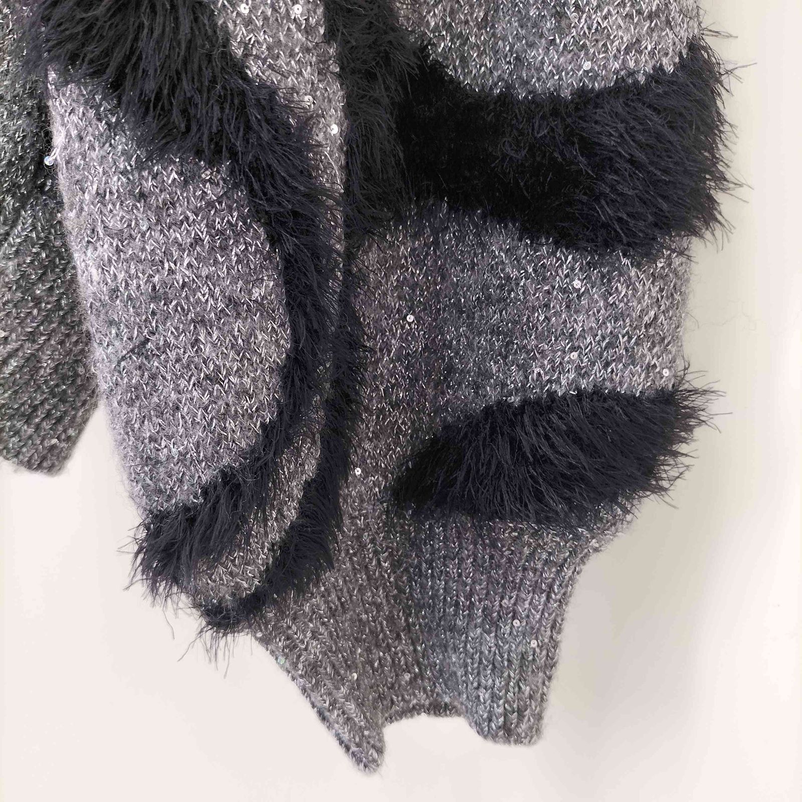 ハレ HARE 24AW イソザイラインスパンコールカーディガン メンズ JPN 