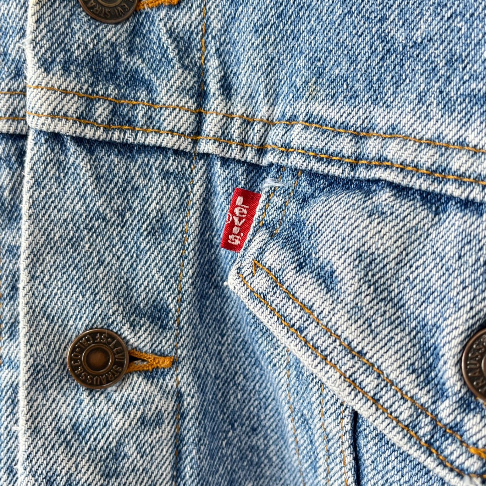 90s USA製 リーバイス70507 デニムジャケット 刻印527 Levis