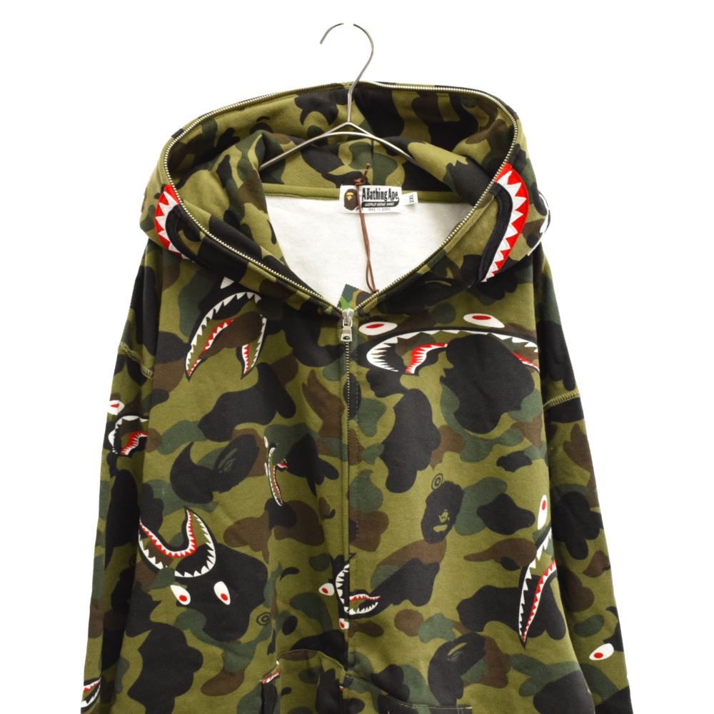 A BATHING APE (アベイシングエイプ) 1st camo SHARK RELAXED