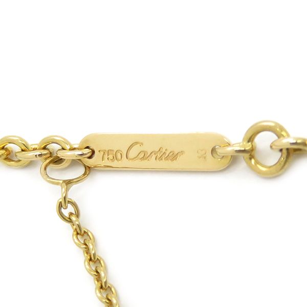 カルティエ Cartier ネックレス トリニティ ネックレス K18YG K18PG K18WG イエローゴールド 18K 3カラー  B7224816【中古】