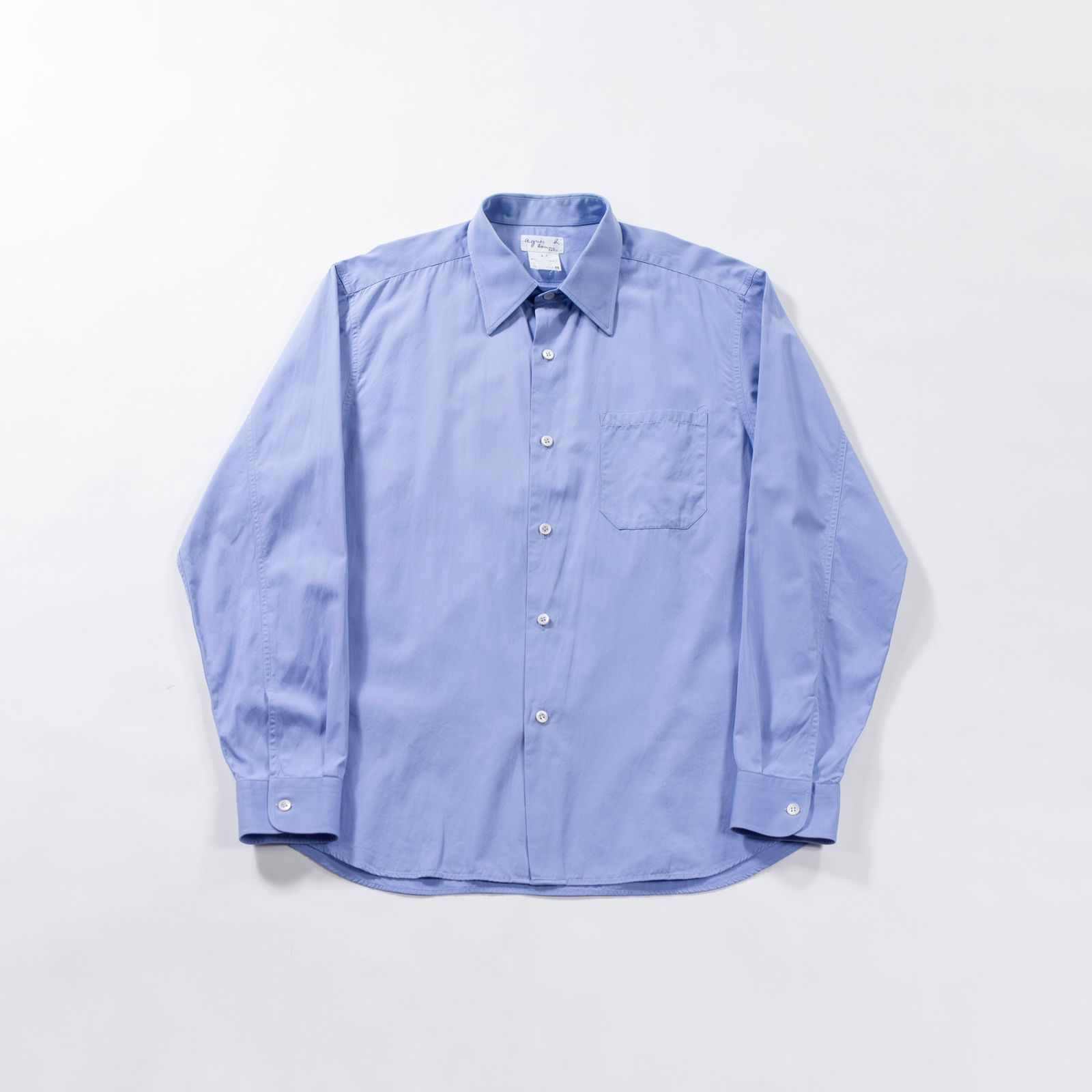 アニエスベー agnes b. homme フランス製 カッターシャツ