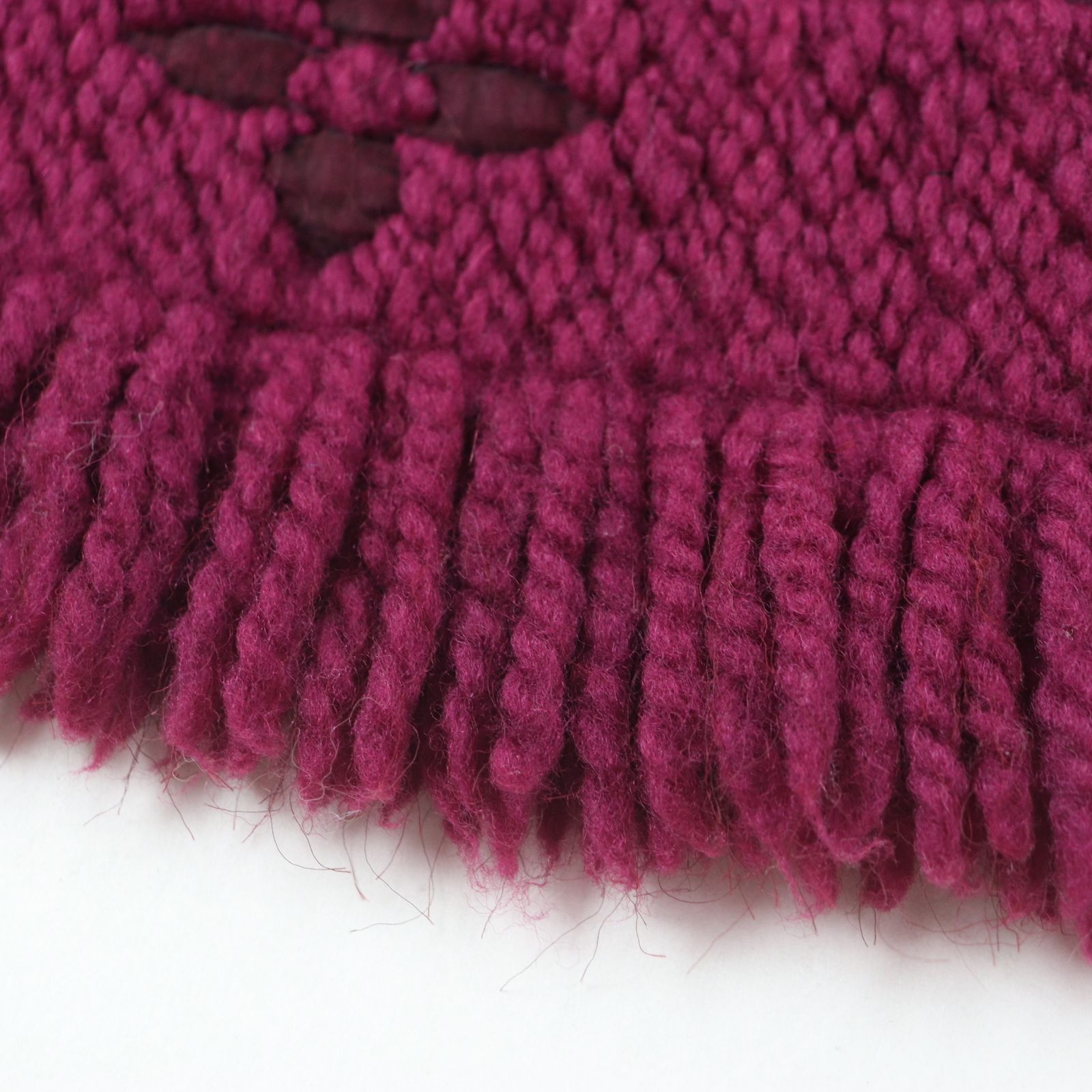 ルイヴィトン エシャルプロゴマニア マフラー レッドパープル 赤紫色