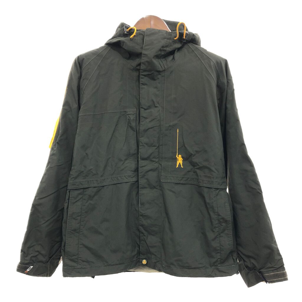 BURTON バートン ナイロン スキージャケット ジャケット アウター スノースポーツ 防水 グレー (メンズ M) 中古 古着 P6717