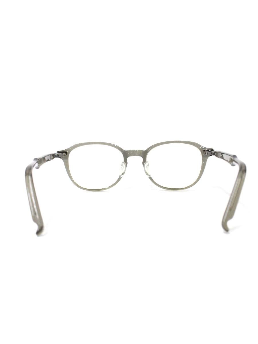 フォーナインズ NPM-104 メガネ クリスタルスモーク セルフレーム  
