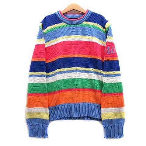 ポロ ラルフローレン POLO RALPH LAUREN レインボー ボーダー ニット 