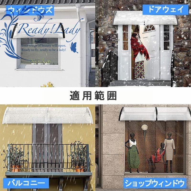ひさし 雨よけ 後付けパティオオーニング雨よけ,窓の日除け庭園 ひさし 雨よけ 後付けパティオオーニング雨よけ,窓の日除け庭園