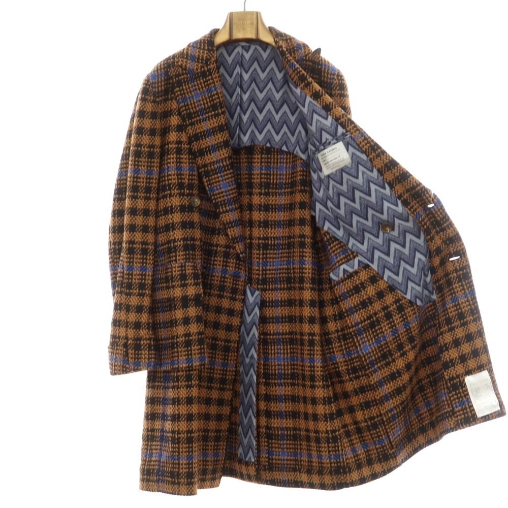 新品アウトレット】スティレ ラティーノ STILE LATINO ウール チェック