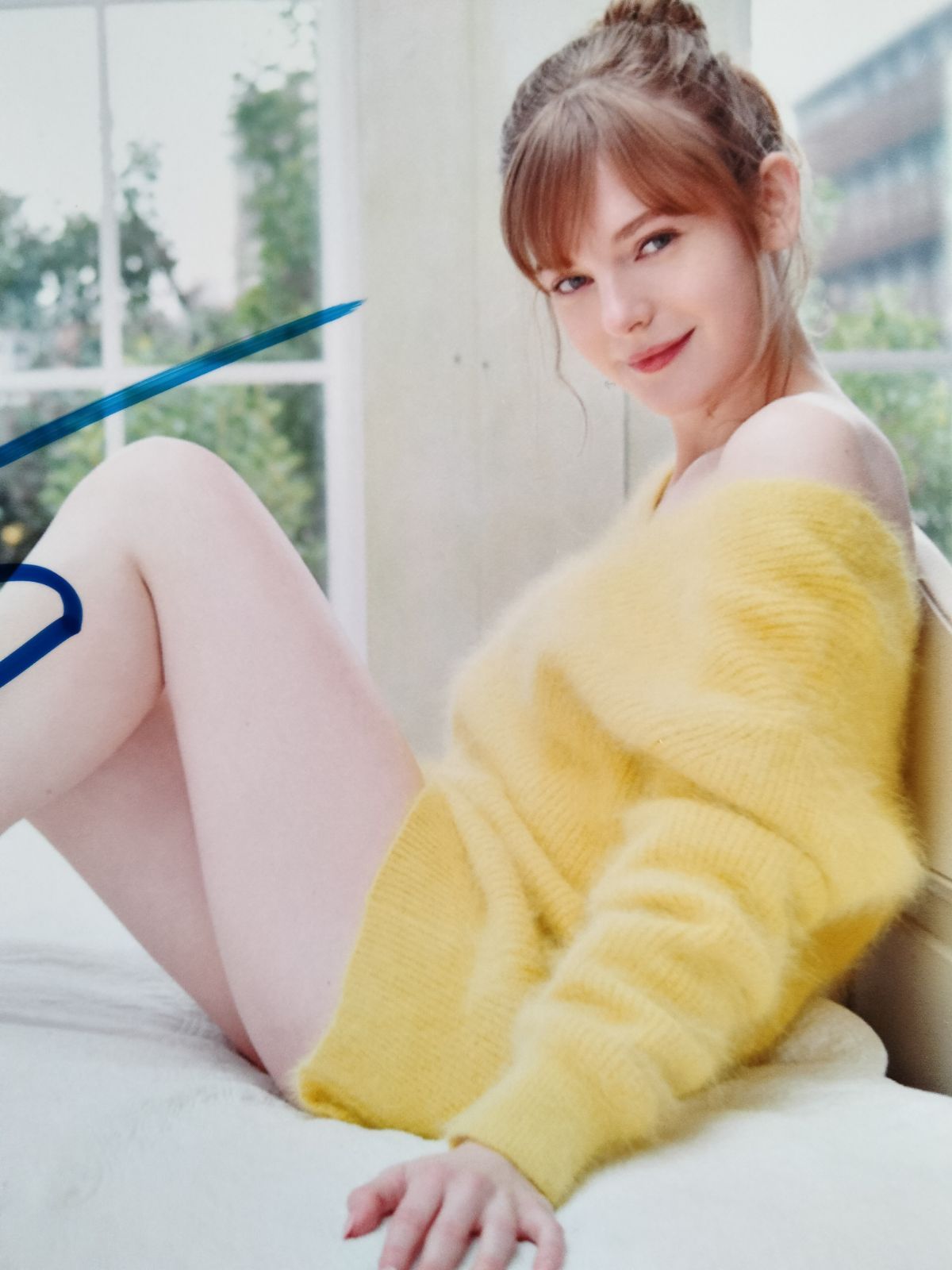 エラ・フレイヤ直筆サイン入り2Lサイズ写真…Ella Freya…オランダの