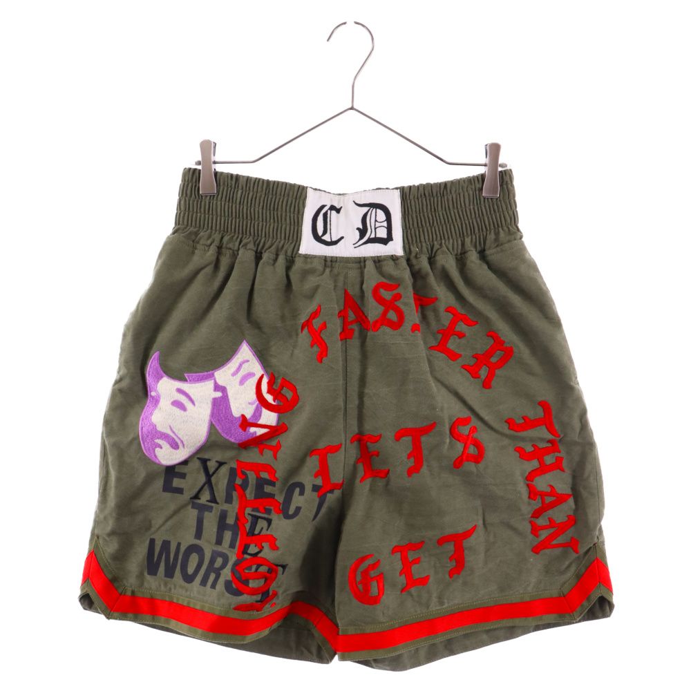 READY MADE (レディメイド) Cali Thornhill Dewitt Boxing Shorts カリ・ソーンヒル・デウィット  ボクシングショーツ ショートパンツ ハーフパンツ カーキ - メルカリ