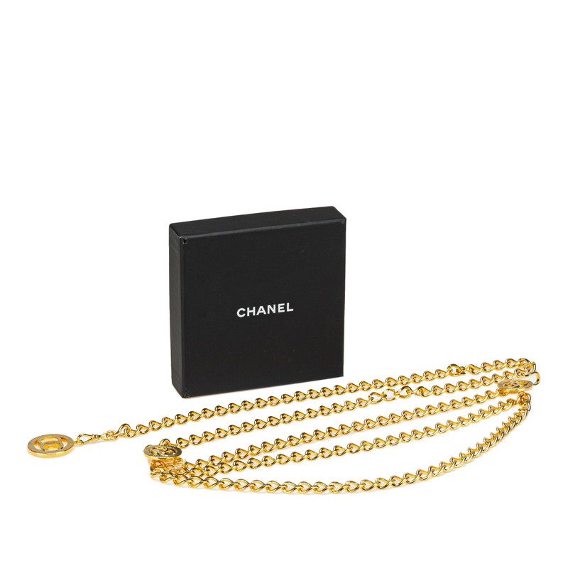 【美品】CHANEL マトラッセ　チェーンベルト　ゴールド　レディース　ロゴ 楽天市場】【送料無料】【中古】 CHANEL シャネル ベルト