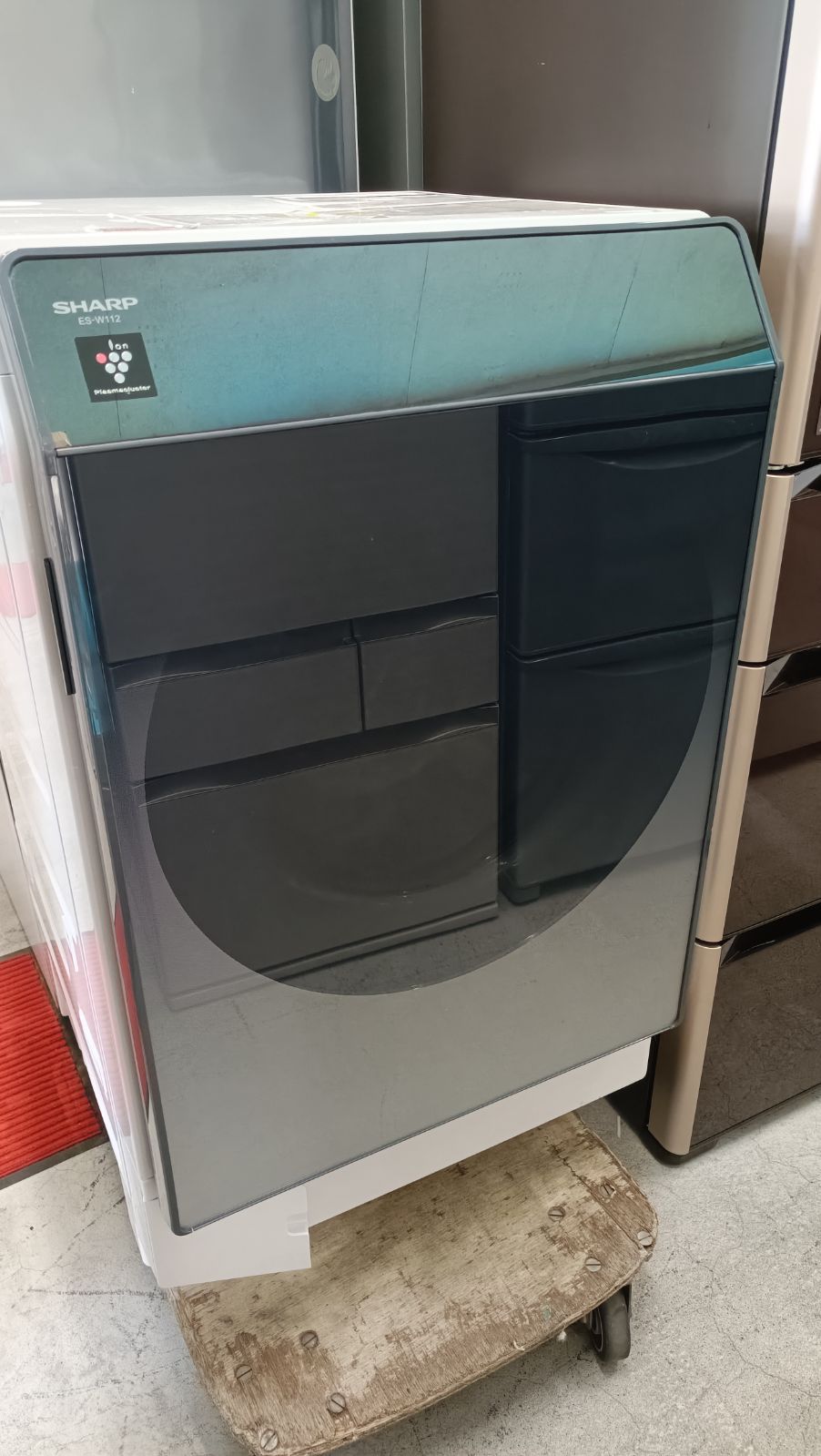 ◎SHARP ES-W112 SL ドラム式洗濯機 乾燥機付き洗濯機