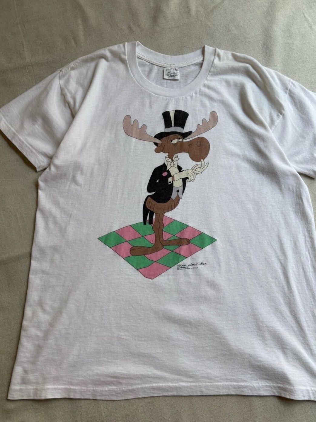 90s USA vintage Tシャツ / XL コットン ホワイト プリント