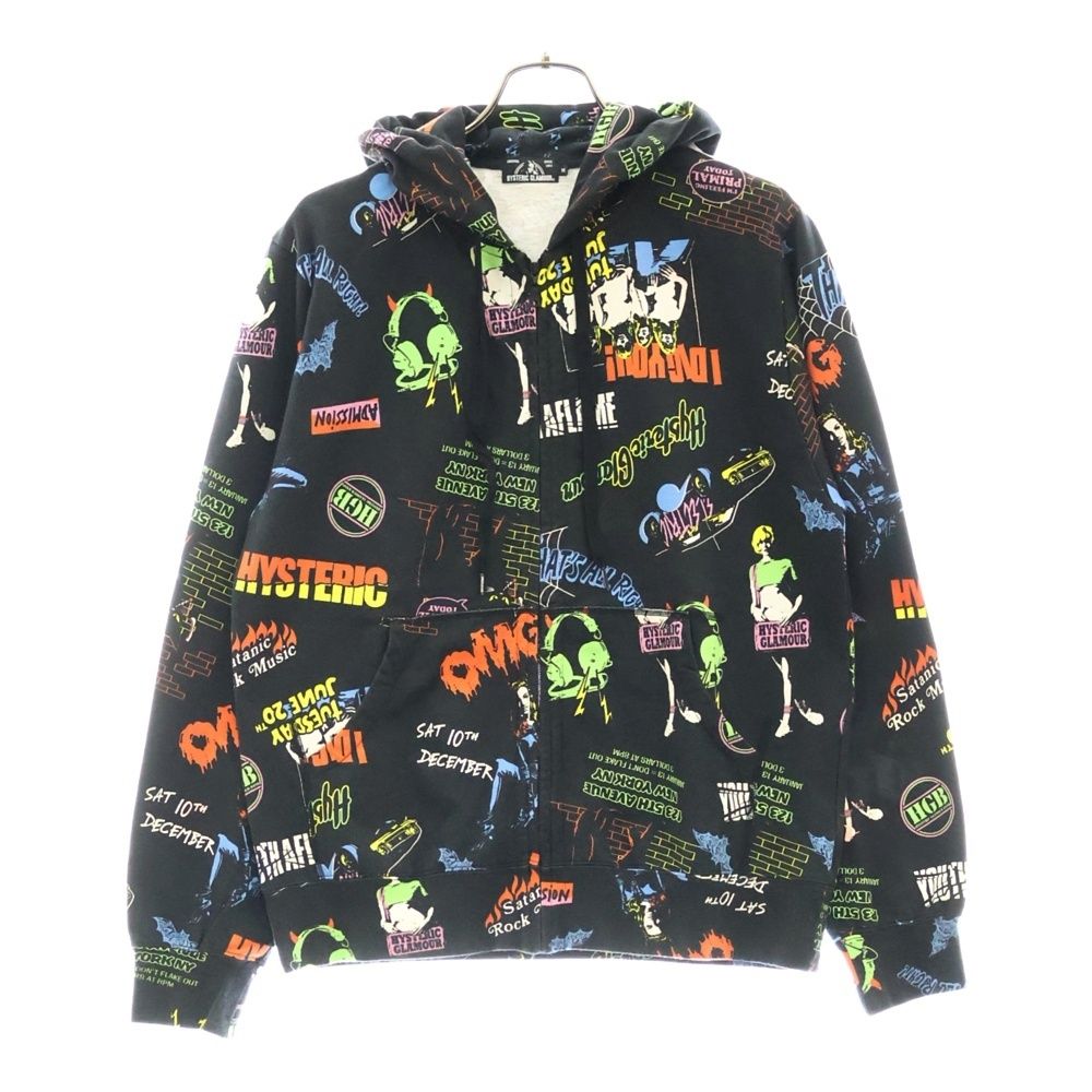 ヒステリックグラマー ジップアップパーカー Supreme シュプリーム