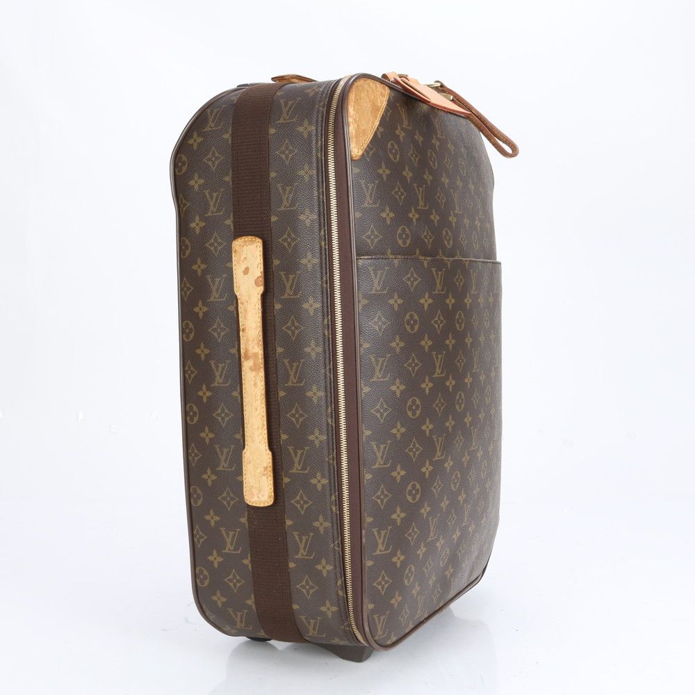 ルイヴィトン モノグラム ペガス 55 M23294 レザー スーツケース