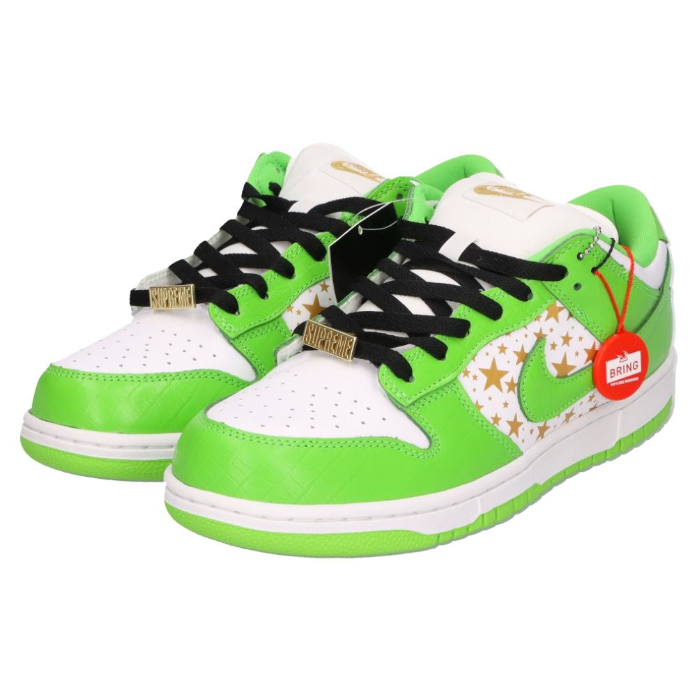 NIKE SB (ナイキエスビー) ×SUPREME SB DUNK LOW OG DH3228-101 シュプリーム ダンク ローカットスニーカー  グリーン US8.5/26.5cm