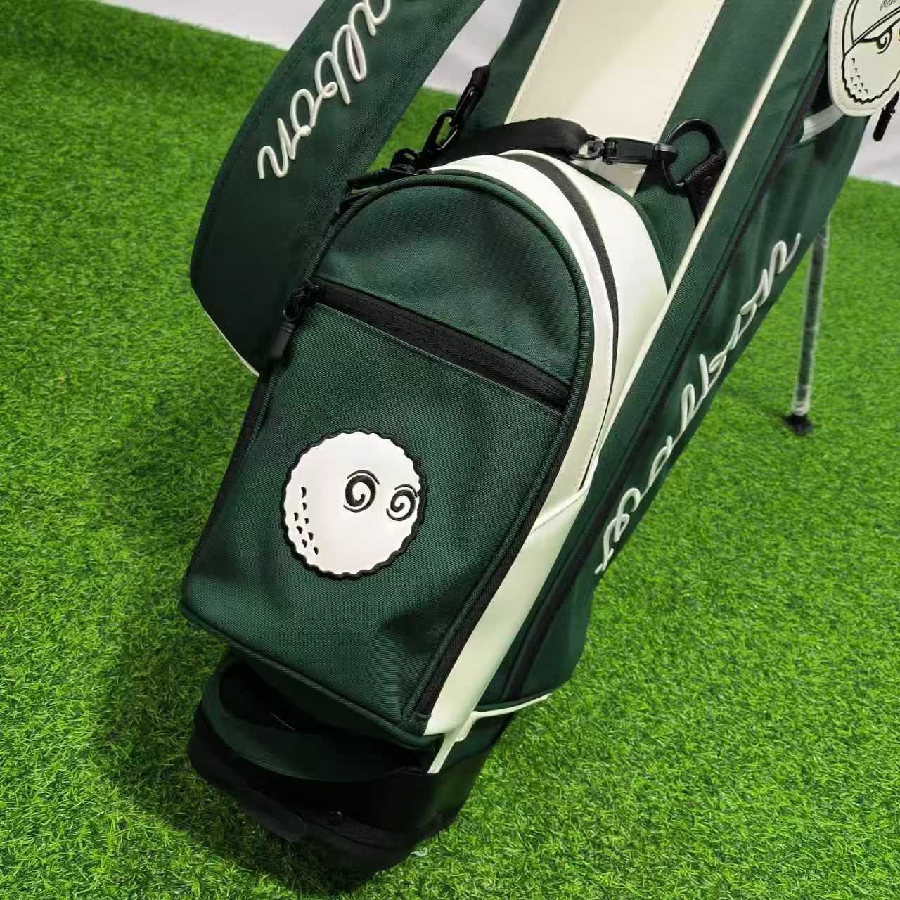 H6.バートン　キャディバッグ　ゴルフクラブケース　3点式　希少品 H6.バートン キャディバッグ ゴルフクラブケース 3点式 希少品