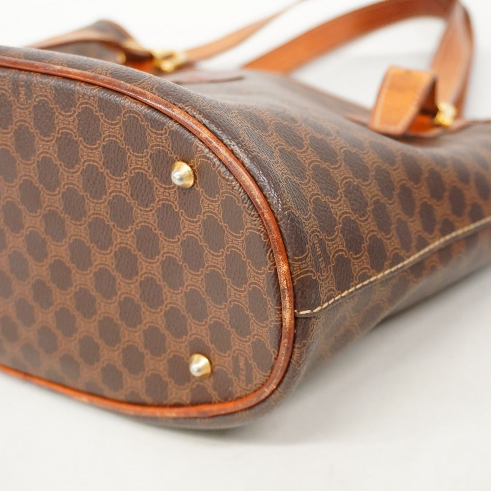 セリーヌ(Celine) セリーヌ トートバッグ マカダム ブラウン