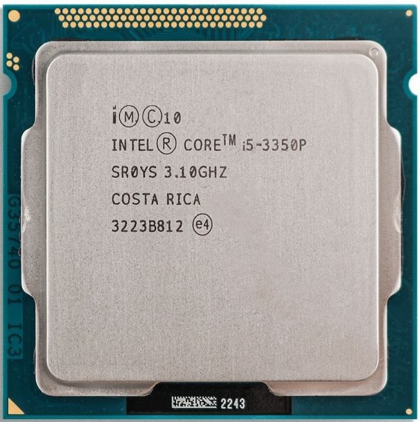 Intel Core i5-3350P SR0WS 4C 3.1GHz 6MB 69W LGA1155 CM8063701392600 - メルカリ