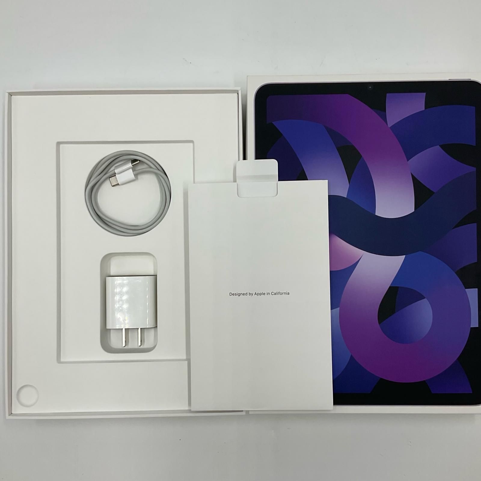 【美品・24h以内発送】ipad Air 第5世代 64GB wifi パープル iPad Air（第5世代）wi-fiモデル 64GB パープル