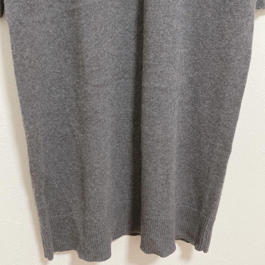 23区 定価2.5万 ウールカシミヤブレンドバルキー Vネック ワンピース 44 23区 定価2.5万 ウールカシミヤブレンドバルキー Vネック