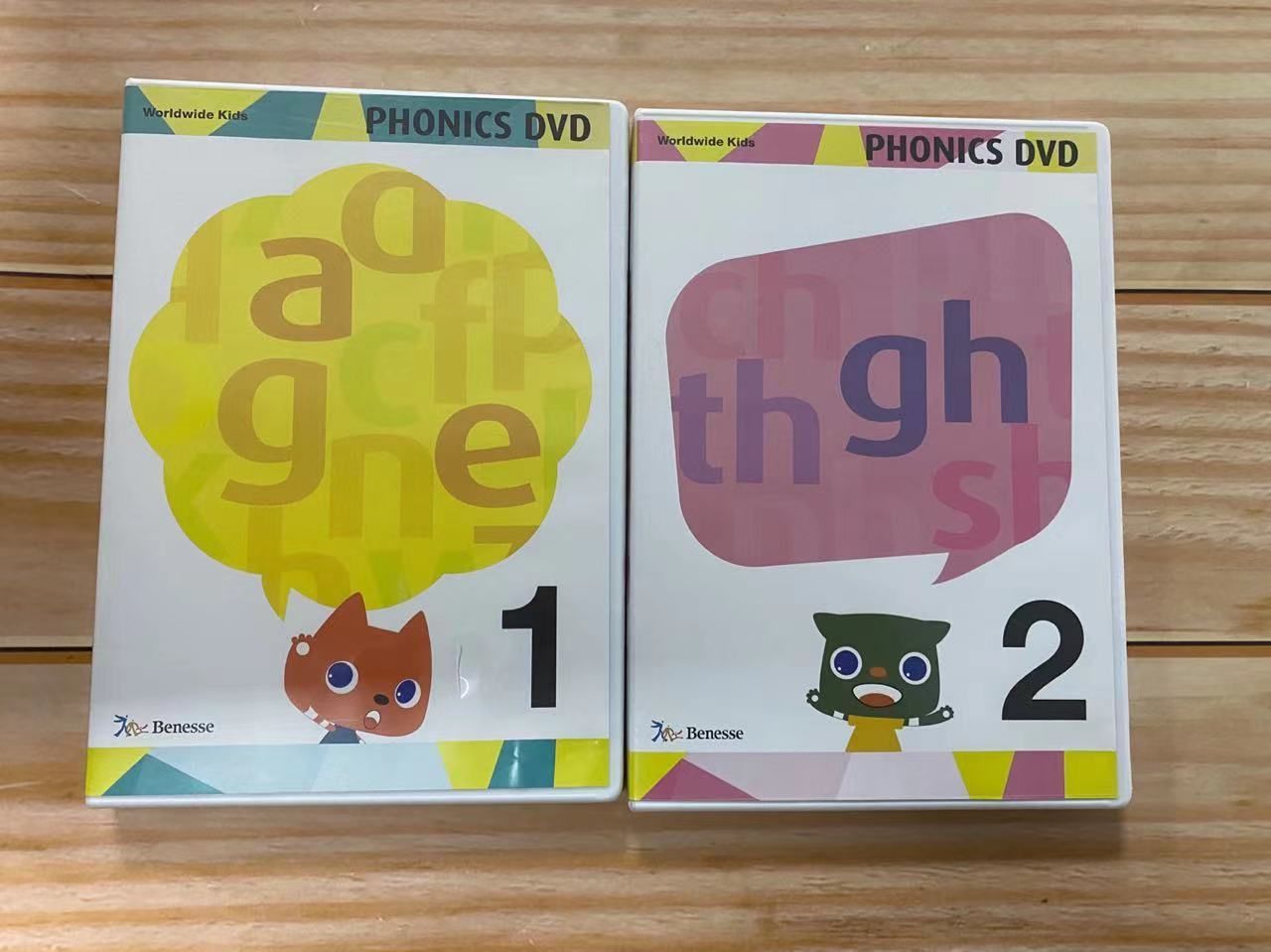 ワールドワイドキッズ フォニックス PHONICS DVD 1+2 - 彩子 - メルカリ