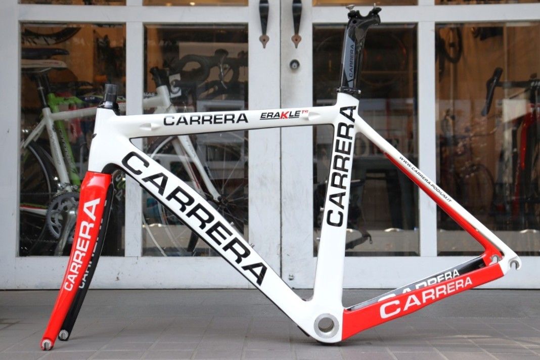 カレラ CARRERA エラクル ERAKLE TS 2012モデル Sサイズ カーボン ロードバイク フレームセット 【横浜店】