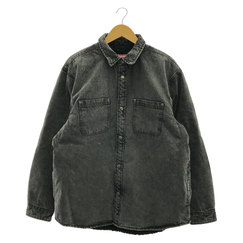 中古】Supreme Faux Shearling Lined Work Shirt 