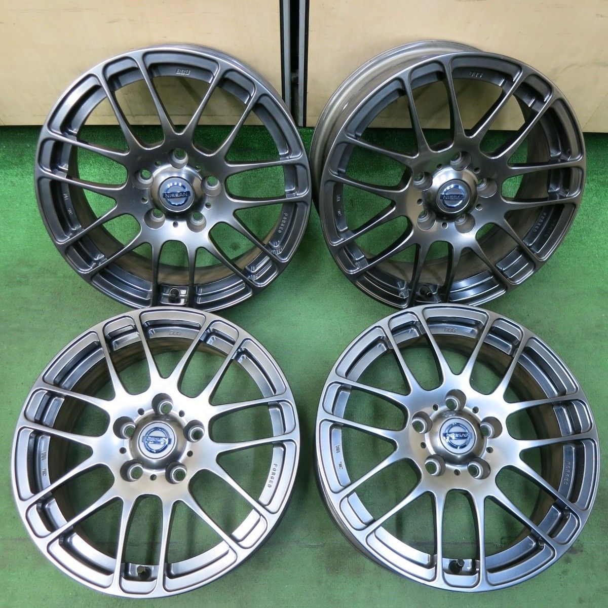 4本価格 日産 リーフ 純正 純正 OP BBS ホイール 16インチ 16×6.5J PCD114.3|5H 5032103SYホ