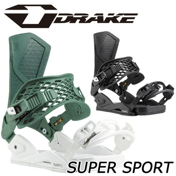 24-25 DRAKE / ドレイク SUPERSPORT スーパースポーツ メンズ ビンディング バインディング カービング スノーボード パーク カービング 2025