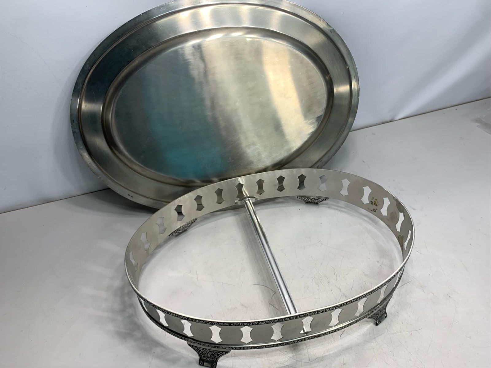 業務用 モンテリー小判皿 モンテリー小判飾台 セット 24インチ 大きい ホテルビュッフェ A9229C14 NEXPOTALLINN_EU