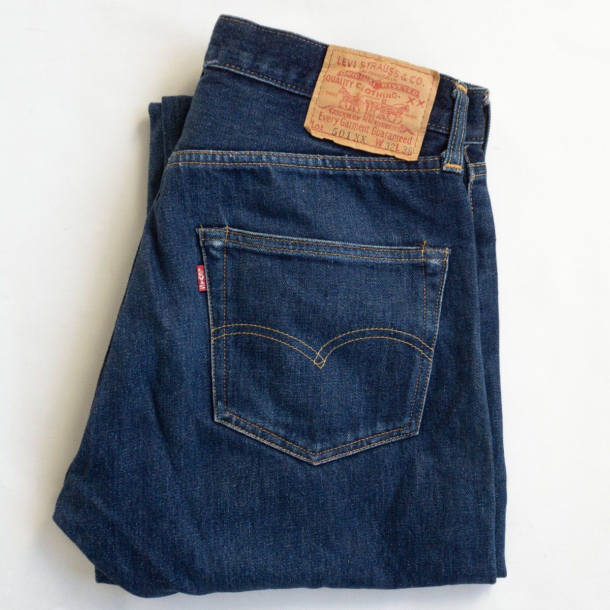 バレンシア製】 LEVI'S 【501XX BIG E デニムパンツ 】32×36