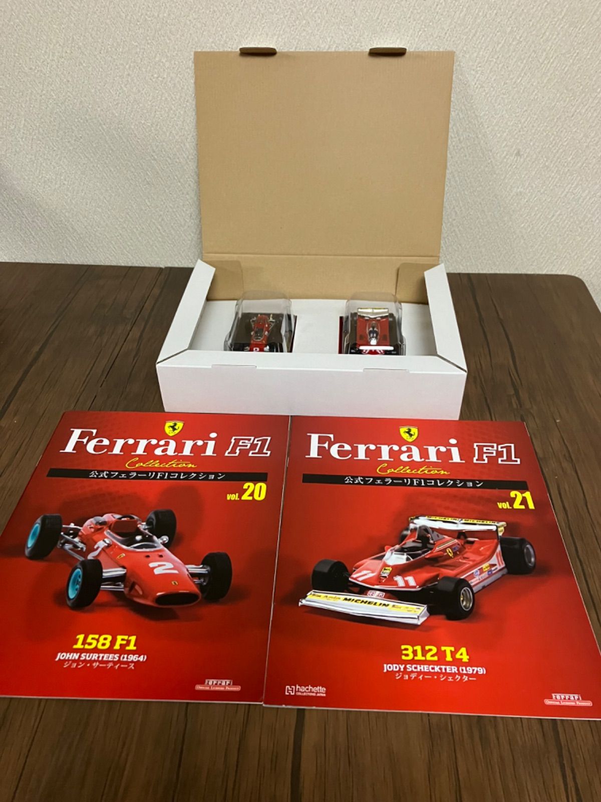 ホビー096 【hachette】 公式フェラーリF1コレクションvol.20/21